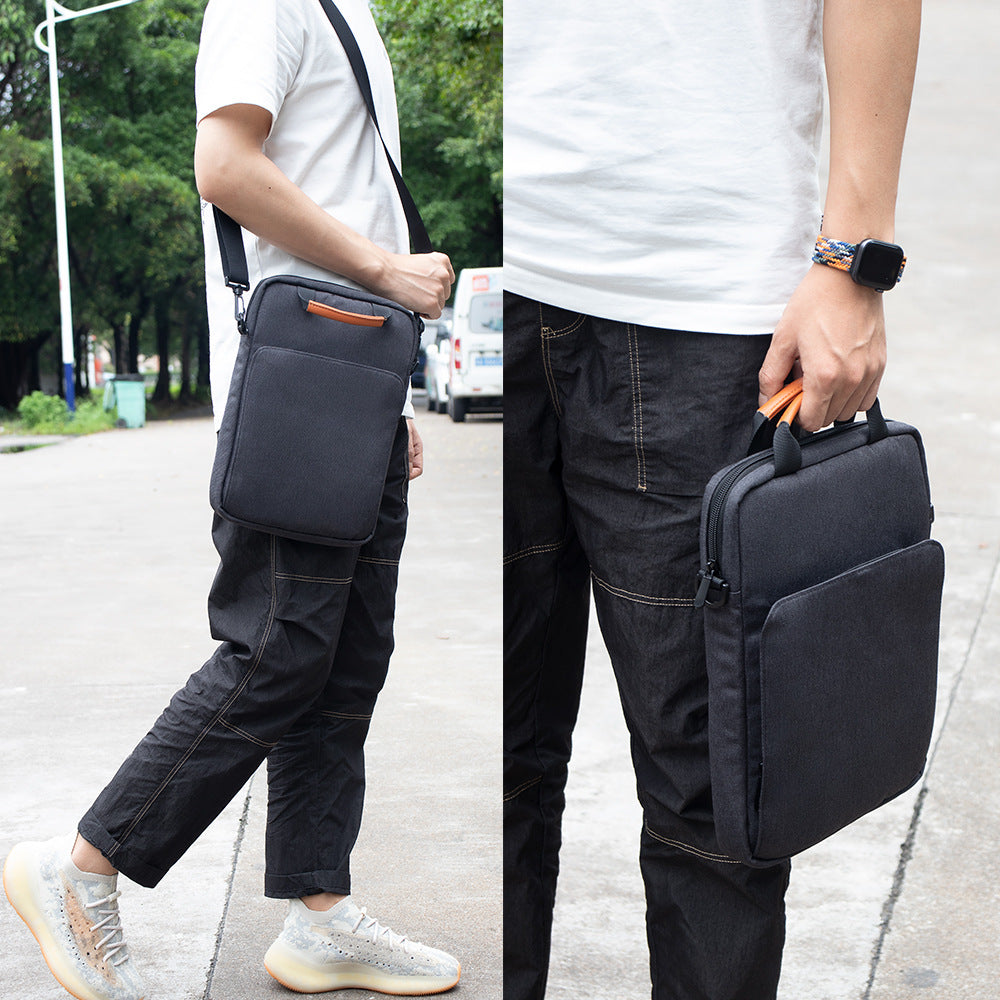 MA483 13.3-inch Laptop Bag Waterproof Tablet Sleeve Shoulder Bag Anti-scratch Handbag (Double Handle) MA483 13.3-inch Laptop Bag Waterproof Tablet Sleeve Shoulder Bag Anti-scratch Handbag (Double Handle)